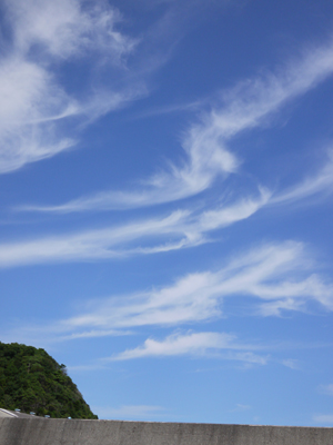 スジ雲 スジ雲