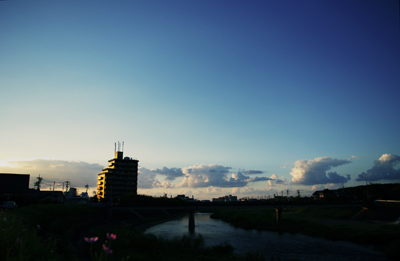 益田川の風景～有明