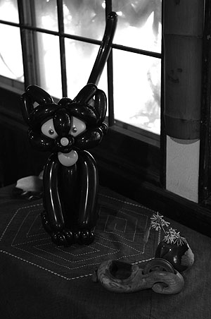 バルーン黒猫ちゃん バルーン黒猫ちゃん