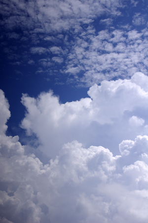 入道雲と青空