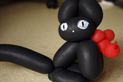 バルーン黒ねこ バルーン黒ねこ