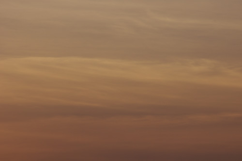 夕方の雲